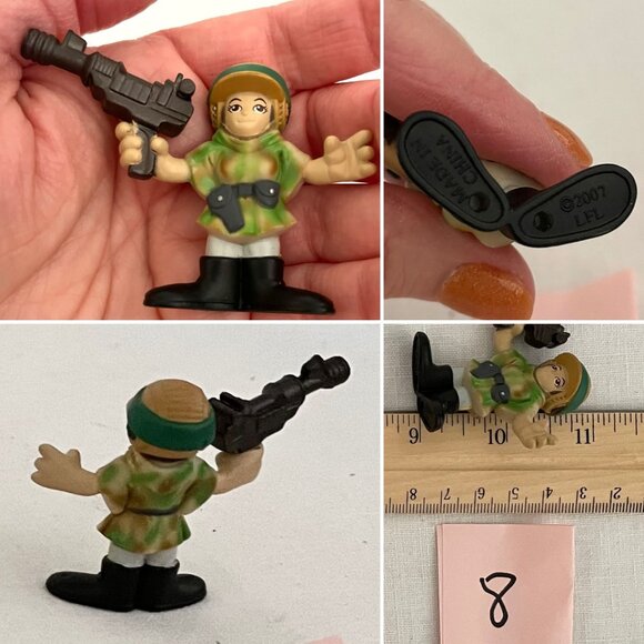 Star Wars Galactic Heroes MIni Figures Princess Leia 2007 - Picture 6 of 8